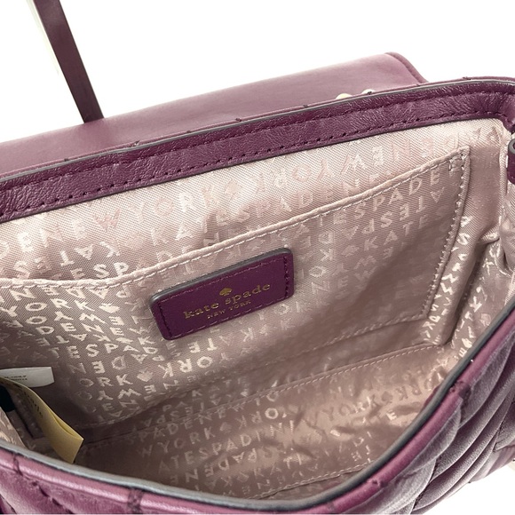 Kate Spade Briar Lane Quilted Mini Emelyn Crossbody Shoulder Bag - Picture 7 of 9